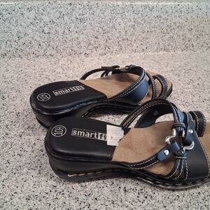 Smartfit Black Women's Sandals